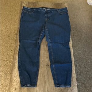 Old Navy Women's Deep Blue Skinny Jeans